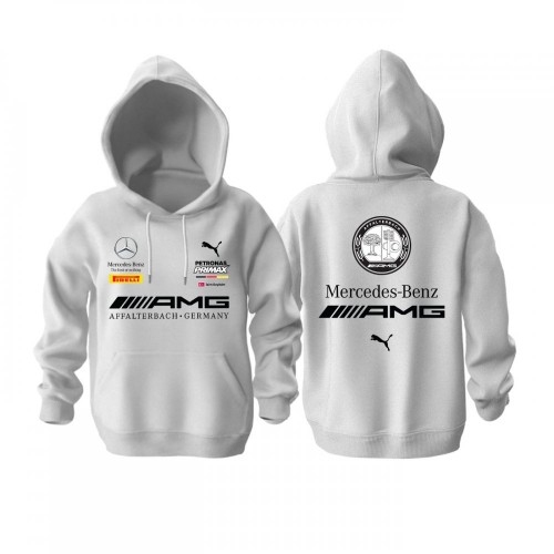 Mercedes Amg : White Edition 2023 Hoodie